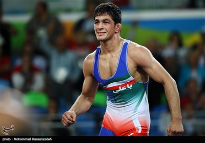 Iran's Yazdani Wins Men's Freestyle Wrestling 74kg Gold in Rio