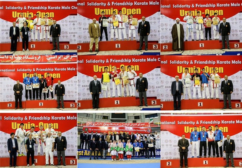 کاراته‌کاهای ایرانی در دوازدهمین دوره مسابقات بین‌المللی ارومیه درخشیدند