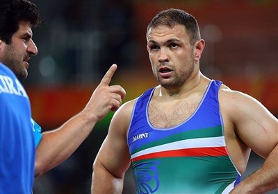 کمیل قاسمی در فینال سنگین وزن آزاد کاران، مدال نقره گرفت