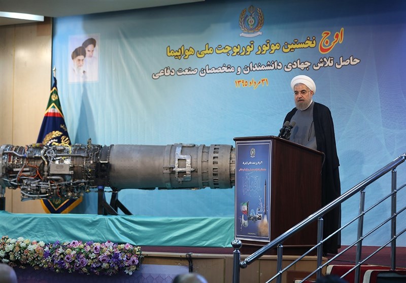 Iranian President Hails ‘Major Strides’ in Developing Defense Industry