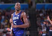 ترکیب تیم ملی بسکتبال آمریکا در المپیک مشخص شد