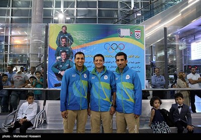 بازگشت داوران ایرانی فینال مسابقات فوتبال المپیک ریو 2016 به کشور