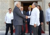 دیدار ظریف با رئیس جمهور کوبا