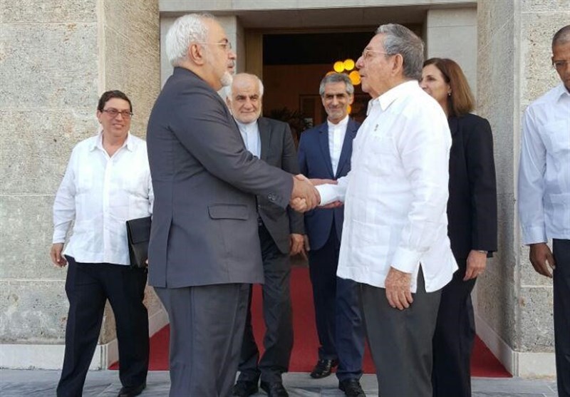 Iran’s FM Meets Cuban President in Havana