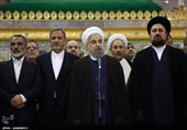 روحانی: از تهدیدات و توطئه‌های خارجی باکی نداریم