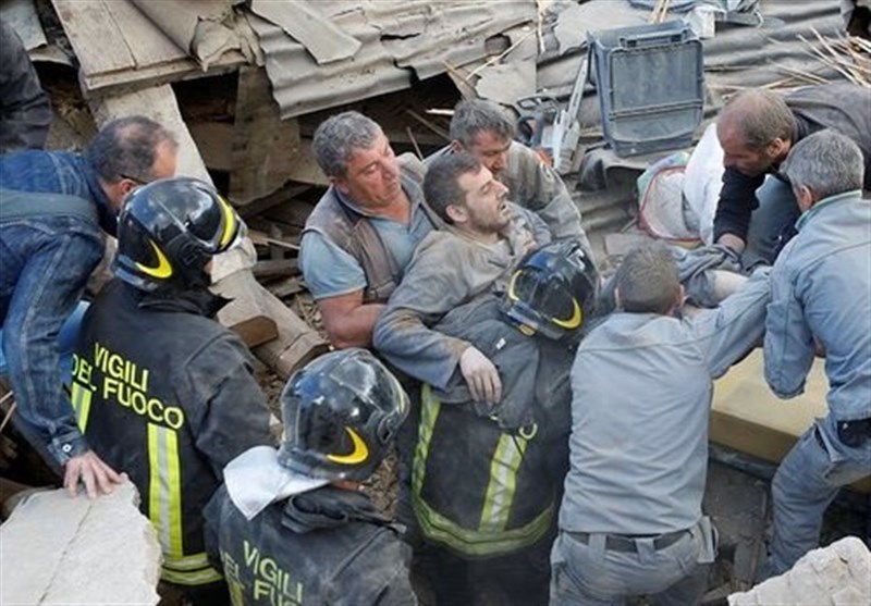 شمار تلفات زلزله ایتالیا به 73 نفر رسید