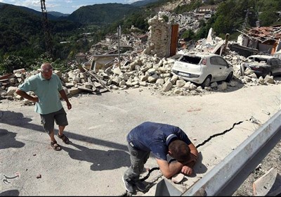 زلزله در ایتالیا