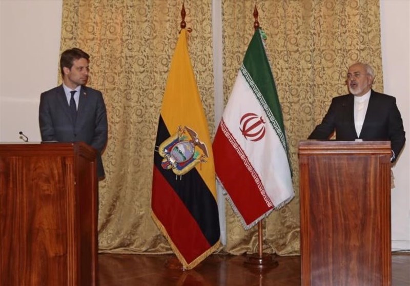 Iran’s Zarif Wraps Up Ecuador Visit with 3 Agreements
