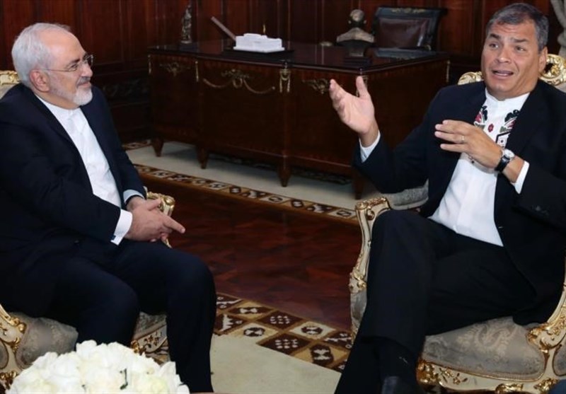 Iran’s FM, Ecuador’s President Meet in Quito
