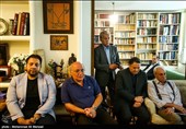 حضور جمعی از هنرمندان در منزل مرحوم داود رشیدی