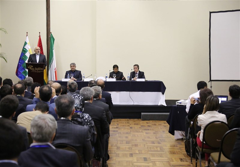 Zarif Urges Closer Economic Ties between Iran, Bolivia