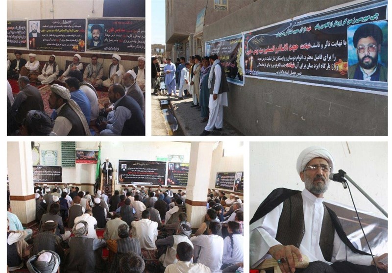 برگزاری مراسم هفتمین روز شهادت «حجت الاسلام علوی» در هرات + عکس