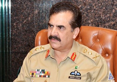 رئیس سابق ستاد ارتش پاکستان وارد ریاض شد