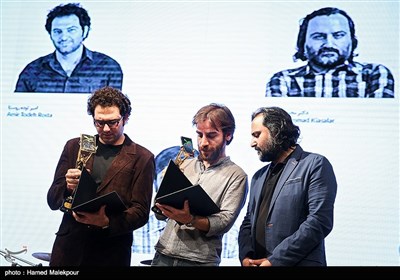 شهرام مکری در مراسم اختتامیه نخستین جشنواره فیلم سلامت