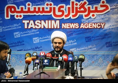 نشست خبری دبیرکل جنبش النجبای عراق در خبرگزاری تسنیم