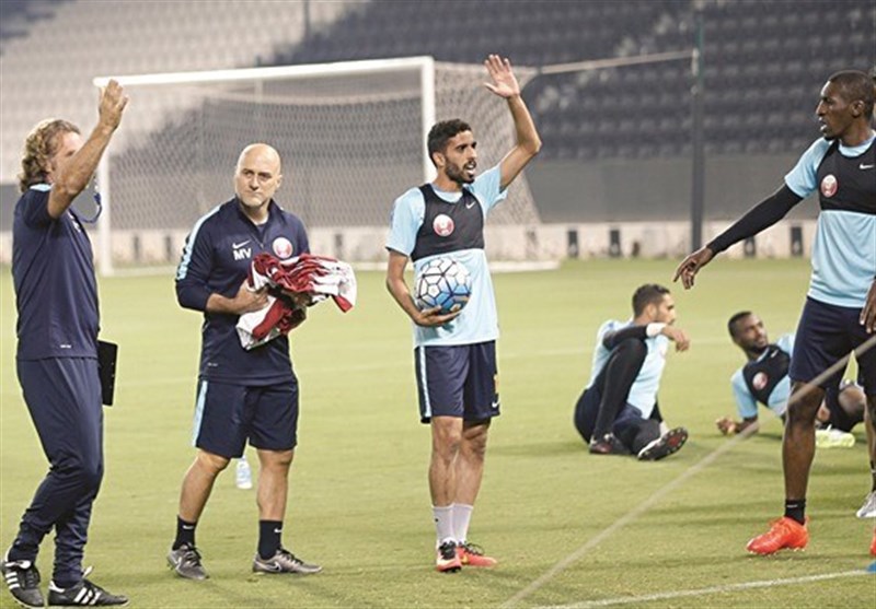 آخرین تمرین قطر در ورزشگاه السد برگزار شد