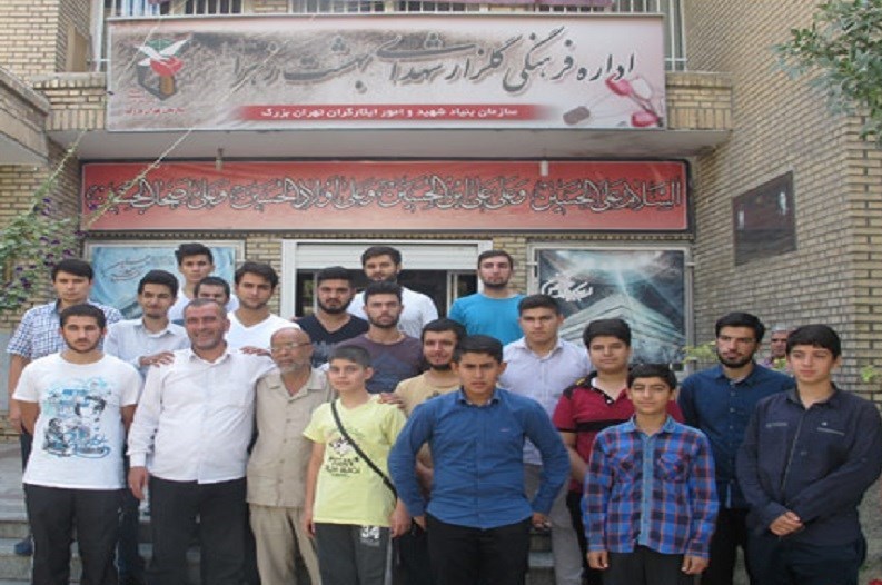 حضور کاروان زیارتی شیعیان کشور ترکیه در گلزار شهدای تهران