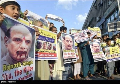 بھارتی وزیر داخلہ کی اسلام آباد آمد پر احتجاجی ریلیاں