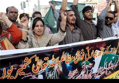 کشمیرمیں بھارتی مظالم کے خلاف پاکستان میں &amp;quot;یوم سیاہ&amp;quot;