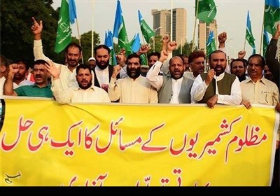 پاکستان کے مختلف شہروں میں کشمیرکی حمایت میں ریلیاں
