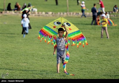 جشنواره بادبادک ها به مناسبت روز قزوین‎