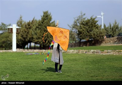 جشنواره بادبادک ها به مناسبت روز قزوین‎