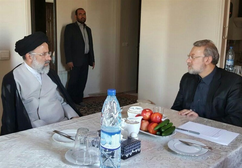 جلسه مشترک علی لاریجانی با حجت‌الاسلام رئیسی برگزار می‌شود