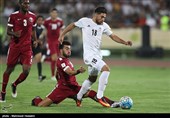 دیدار تیم‌های فوتبال ایران و قطر (1)