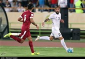دیدار تیم‌های فوتبال ایران و قطر (1)