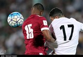 دیدار تیم‌های فوتبال ایران و قطر (1)