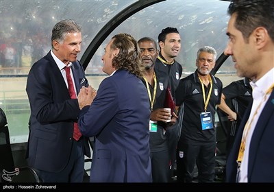 دیدار تیم‌های فوتبال ایران و قطر (2)