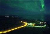 ثبت تصاویرخارق‌العاده از «شفق قطبی» توسط پهپاد + فیلم