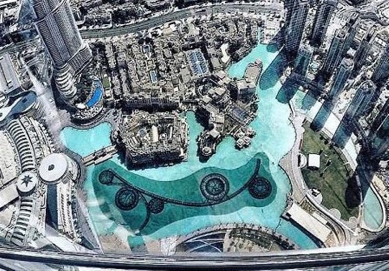 عکس/نمایی از شهر دبی در بالای برج الخلیفه