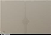 گرد و غبار شدید در تهران