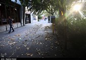 گرد و غبار شدید در تهران