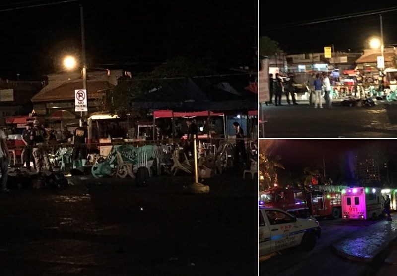 انفجار فیلیپین 10 کشته و 60 زخمی بر جای گذاشت+عکس