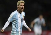 مسی بازی آرژانتین - ونزوئلا را از دست داد