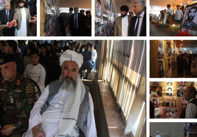 نمایشگاه عکس شهدای جهاد و مقاومت در غرب افغانستان + عکس