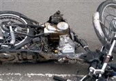 فیلم/مرگ دردناک موتورسوار به خاطر خلاف رفتن کامیون