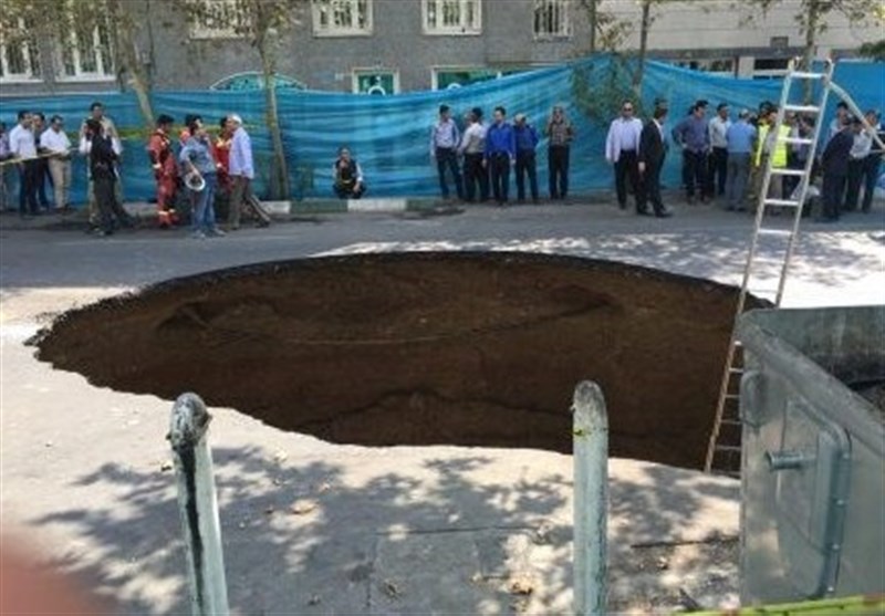 مهندسان مشاور در حال بررسی فرونشست‌های زمین در تهران هستند