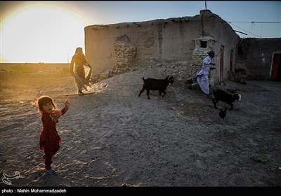 بحران ریزگرد ها در روستای ریگ موری - زابل