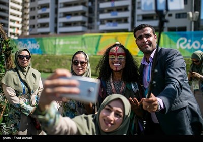 Iran’s Flag Raised at Paralympic Games Village