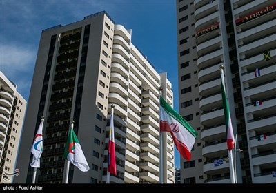 Iran’s Flag Raised at Paralympic Games Village