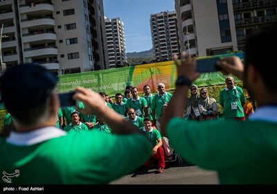 Iran’s Flag Raised at Paralympic Games Village