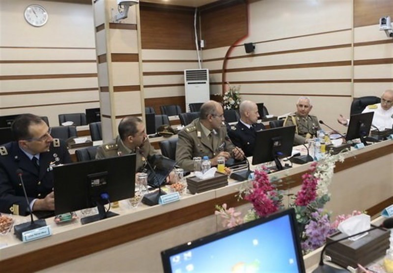 Italian Military Delegation Visiting Iran