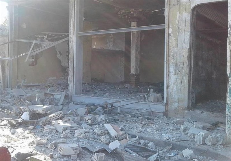 انفجار در مقر اداره اطلاعات نیروی هوایی سوریه در درعا