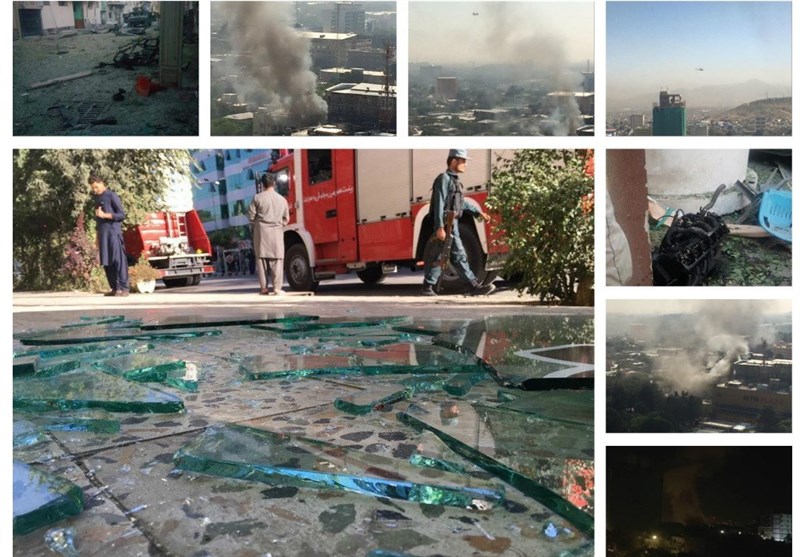 تصاویر حملات انتحاری کابل