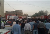جسد 3 کارگر حادثه مترو کیانشهر به بیرون کشیده شد + تصاویر