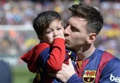 پسر 3 ساله مسی به تیم نونهالان بارسلونا پیوست