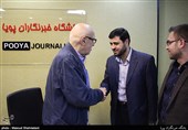 بازدید مهدی طالقانی از باشگاه خبرنگاران تسنیم (پویا)